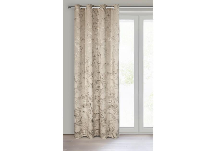 Zdjęcie: Zasłona gotowa Debra beżowy EUROFIRANY