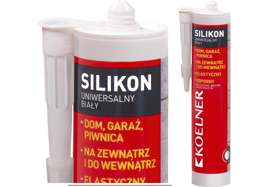 Zdjęcie: Silikon uniwersalny biały 300 ml RAWLPLUG