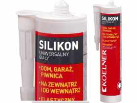 Silikon uniwersalny biały 300 ml RAWLPLUG