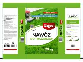 Nawóz do trawnika granulowany 20 kg TARGET