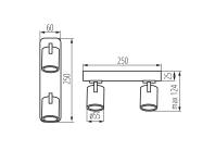 Zdjęcie: Oprawa oświetleniowa KB Dono EL-2I B KINGBERRY