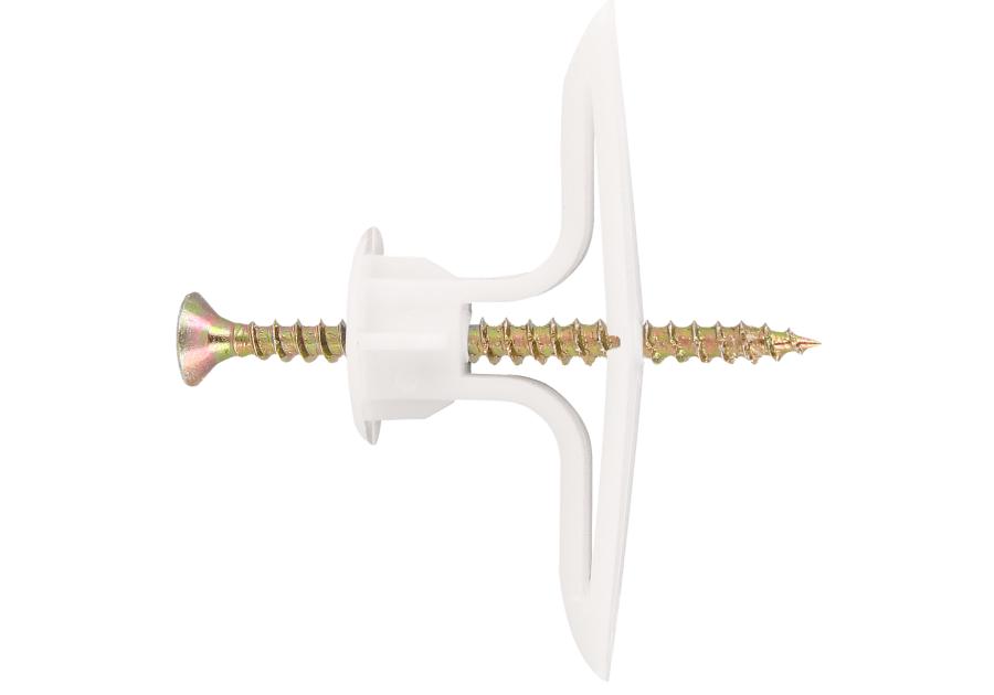 Zdjęcie: Kołek tworzywowy z wkrętem z łbem stożkowym GL 10 mm 50 szt. RAWLPLUG