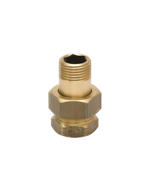 Zdjęcie: Śrubunek prosty 3/4 mosiądz TYCNER