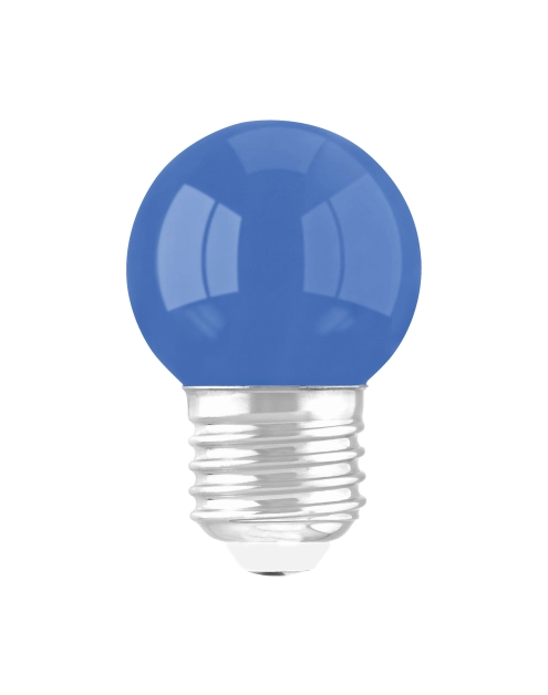Zdjęcie: Lampa z diodami LED Ulke LED E27 1 W barwa niebieska STRUHM