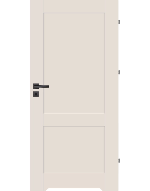 Zdjęcie: Drzwi wewnętrzne Giza 70P kaschmir, pełne, podcięcie NAWADOOR