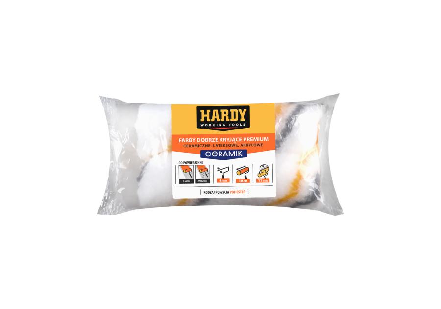 Zdjęcie: Wałek malarski Ceramik 11,5 cm - 2 szt. HARDY