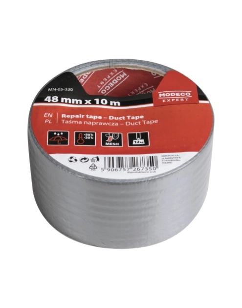 Zdjęcie: Taśma uniwersalna duct tape 48 mm - 25m MODECO EXPERT