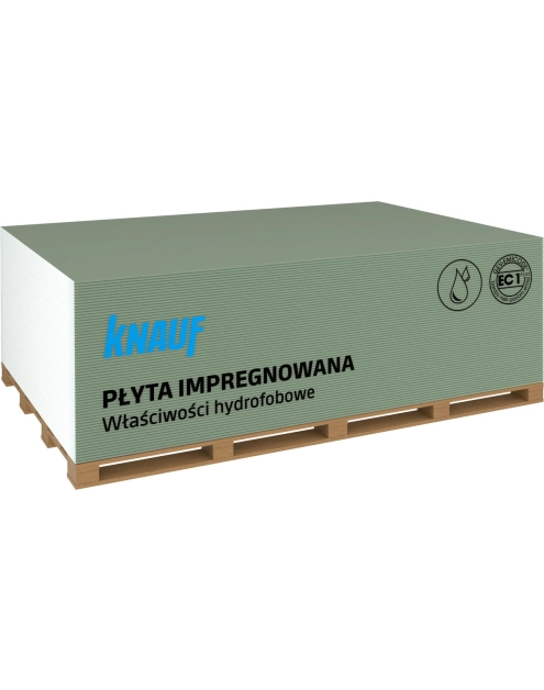 Zdjęcie: Płyta GKBI impregnowana HA13 HRAK 1200x2600x12,5 mm KNAUF