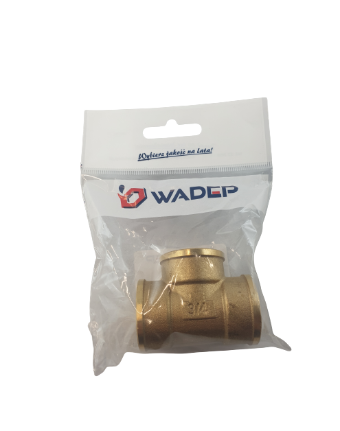 Zdjęcie: Trójnik mosiężny - 3/4" WADEP