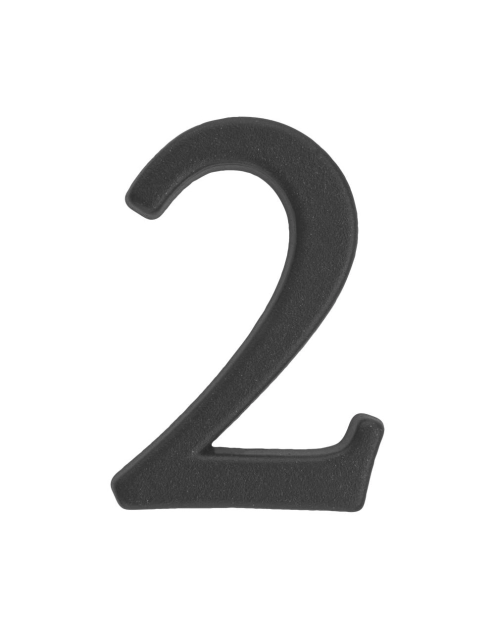 Zdjęcie: Cyfra 2 znal grafit 50 mm METRO