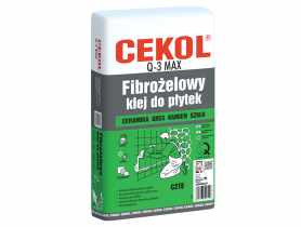 Klej do płytek Q-3 fibrożelowy 20 kg CEKOL