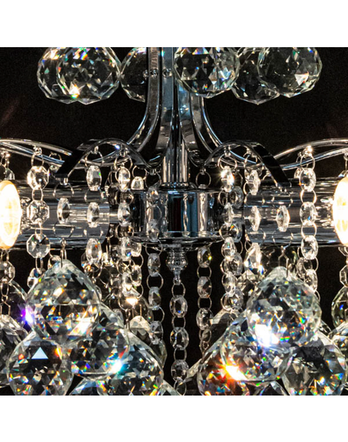 Zdjęcie: Lampa kryształowa Monte Carlo 6247/3 8C ELEM