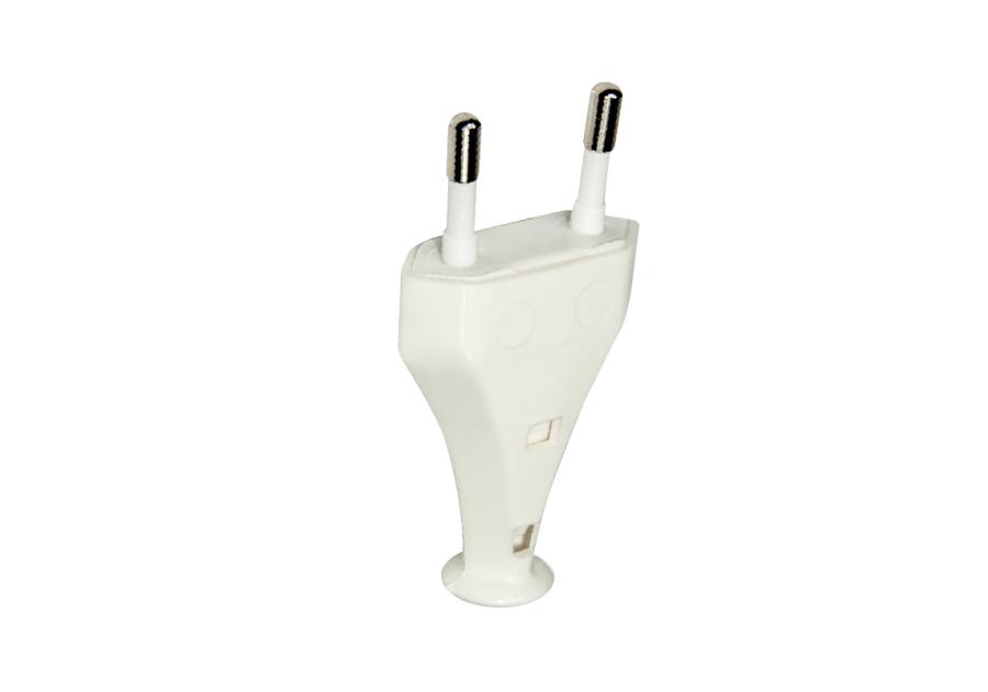 Zdjęcie: Wtyczka płaska, biała P73 DPM SOLID