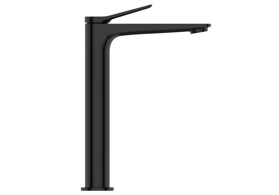 Zdjęcie: Bateria umywalkowa wysoka Alonia czarny połysk INVENA