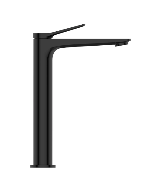 Zdjęcie: Bateria umywalkowa wysoka Alonia czarny połysk INVENA