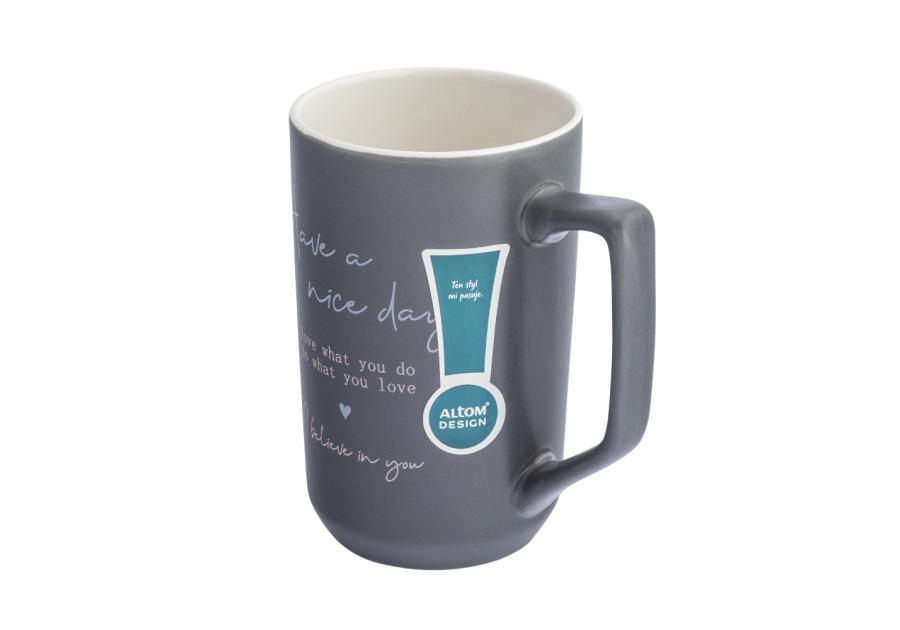 Zdjęcie: Kubek prosty wysoki 550 ml dekoracja have a nice day ALTOM DESIGN
