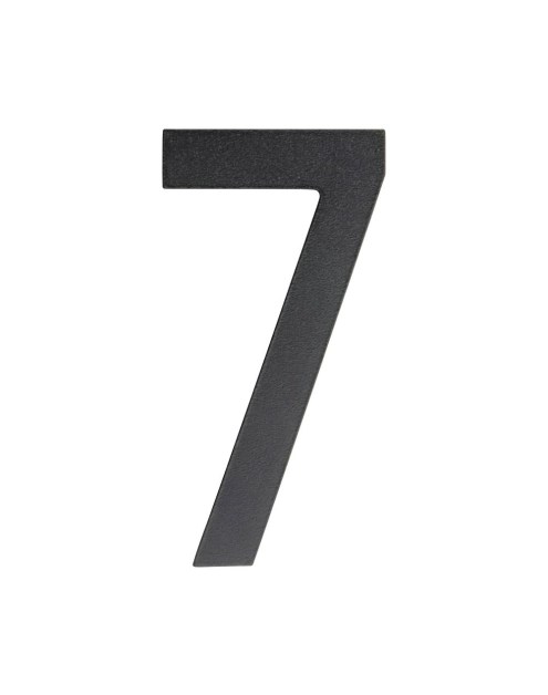 Zdjęcie: Cyfra 7 samoprzylepna 50 mm czarny mat METRO