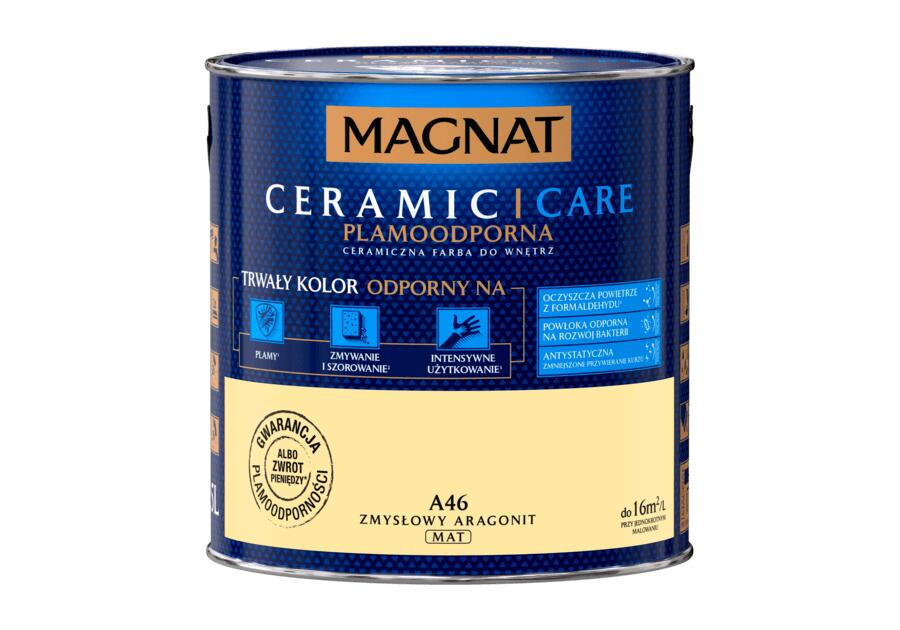 Zdjęcie: Farba do wnętrz Ceramic Care 2,5 L zmysłowy aragonit MAGNAT
