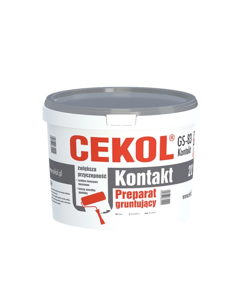 Zdjęcie: Preparat gruntujący GS-83 kontakt 20 kg CEKOL