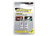 Zdjęcie: Diody podświetlające 3 Led, 12V, białe 10x31 mm BOTTARI