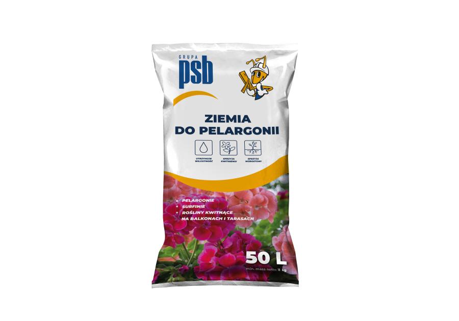 Zdjęcie: Ziemia do pelargonii 50 L PSB