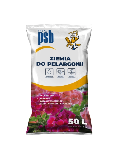 Zdjęcie: Ziemia do pelargonii 50 L PSB