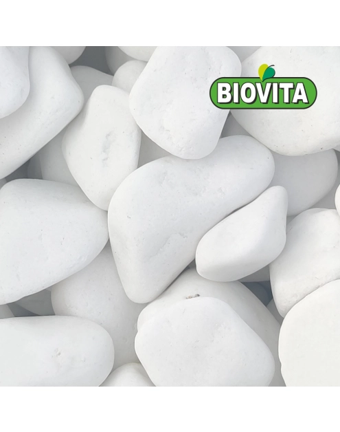 Zdjęcie: Otoczak Extra White Thassos 60-100 mm biały 20 kg BIOVITA