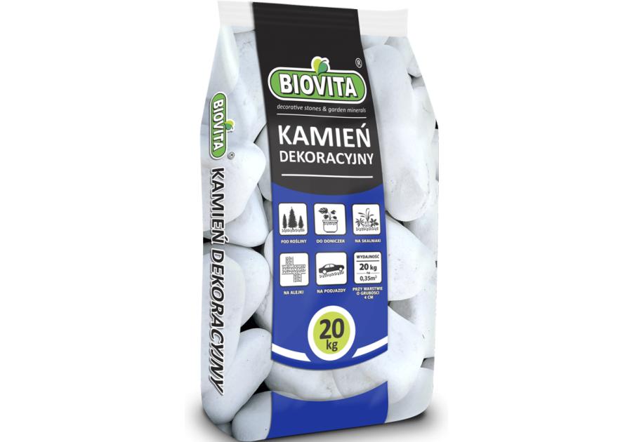 Zdjęcie: Otoczak Extra White Thassos 60-100 mm biały 20 kg BIOVITA