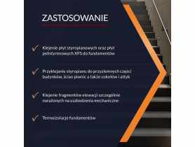 Klej do płyt Xps w wersji pistoletowej szary 750 ml TYTAN PROFESSIONAL