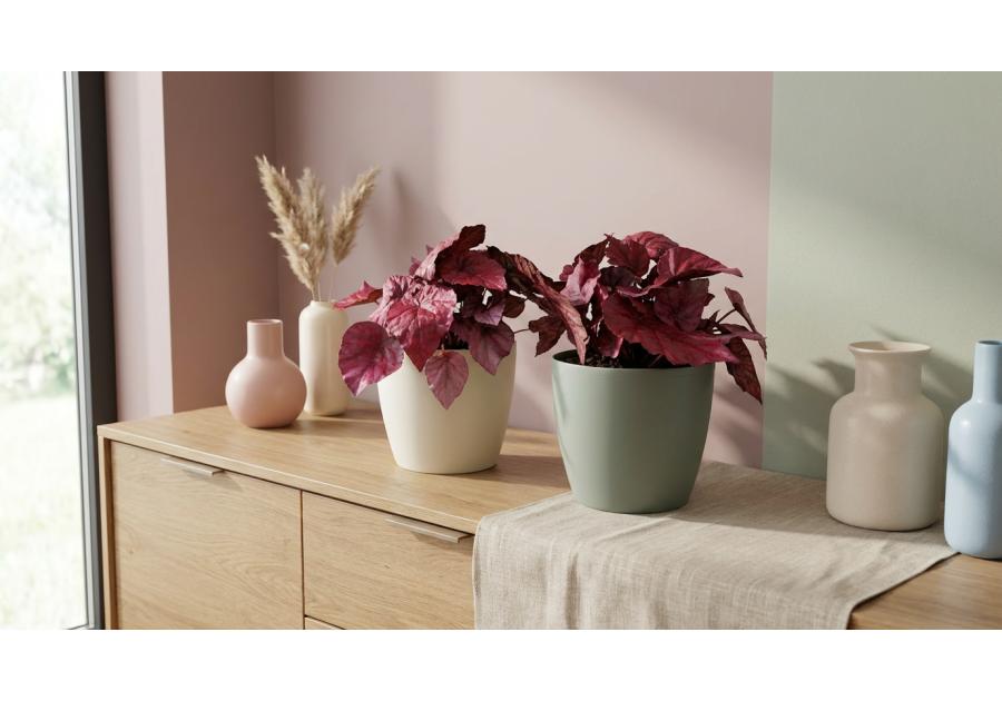 Zdjęcie: Donica Magnolia 180 mm, szarozielony LAMELA