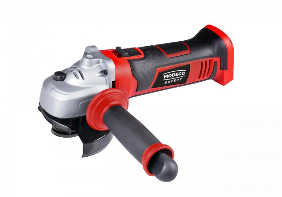 Zdjęcie: Szlifierka kątowa 18 V, 115 mm bez akumulatorów i ładowarki MODECO EXPERT
