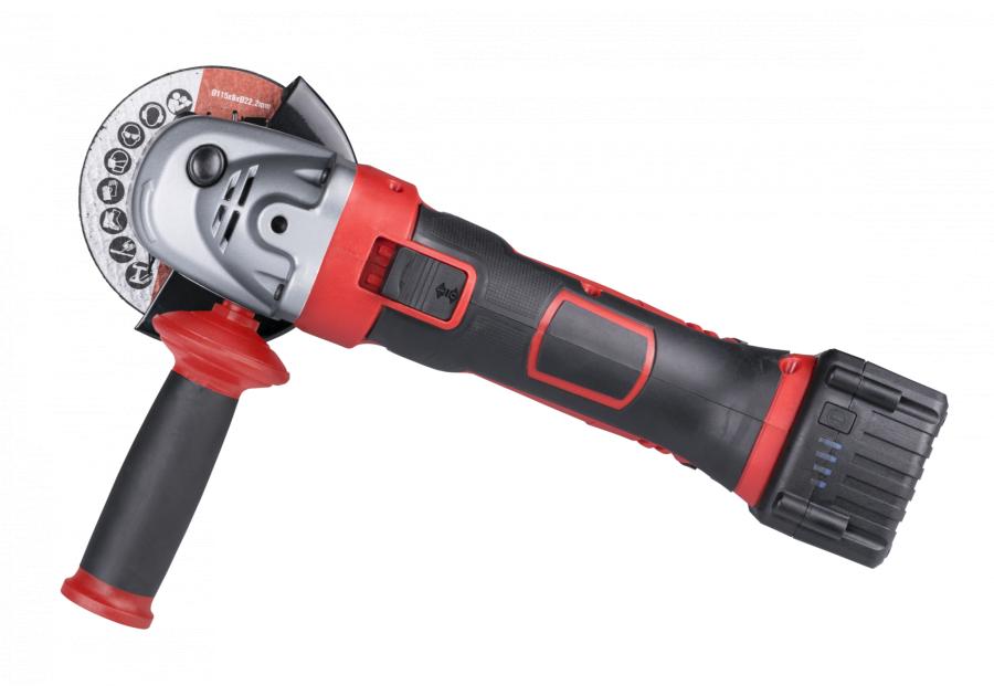 Zdjęcie: Szlifierka kątowa 18 V, 115 mm bez akumulatorów i ładowarki MODECO EXPERT