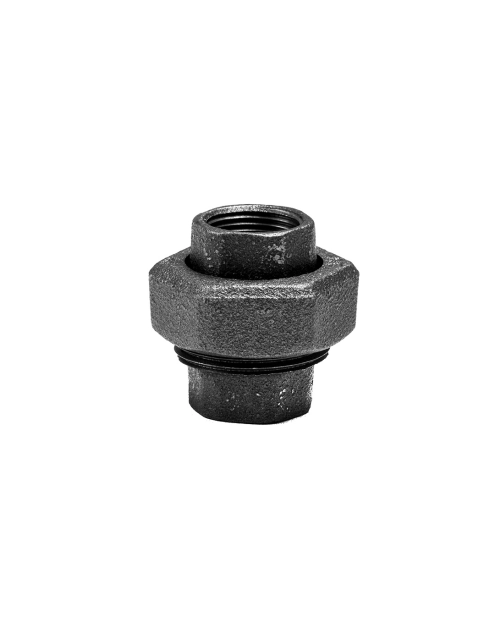 Zdjęcie: Śrubunek uszczelnienie płaskie czarny 11/4" w/w z uszczelką, w woreczku DURO