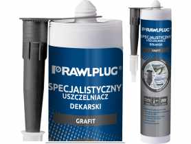 Uszczelniacz dekarski specjalistyczny żywiczny R-SL-DEK-SPEC grafitowy 300 ml RAWLPLUG