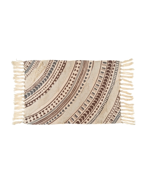 Zdjęcie: Dywanik łazienkowy Boho 60x90 cm szlaczki ALSEA