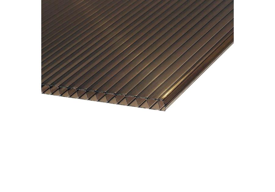 Zdjęcie: Płyta komorowa PCB 300x105 cm, 10 mm, 1-komorowy, brąz ROBELIT