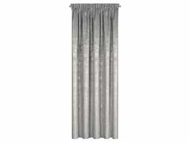 Zasłona Astrid 140x270 cm stalowo-szara na taśmie EUROFIRANY