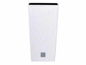 Doniczka Rato square biały 225x225x421 mm PROSPERPLAST