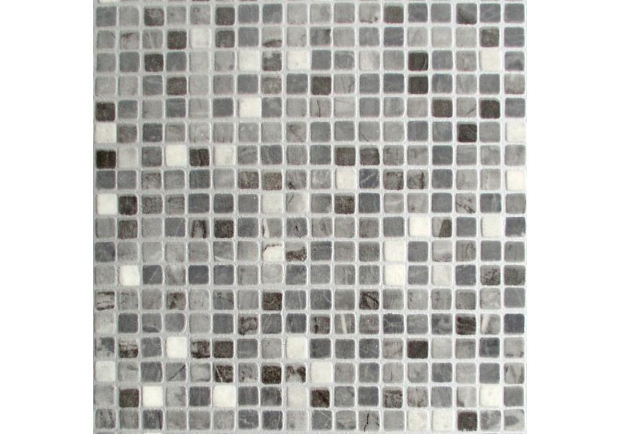 Zdjęcie: Wykładzina PVC Fantasy 2 m Milo 96 mozaika szara MULTI-DECOR