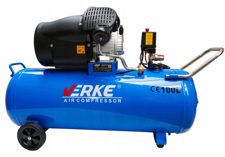 Zdjęcie: Kompresor 100 L ZV-0.39/8 3HP 230V VERKE