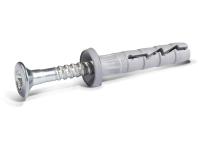 Zdjęcie: Kołek wbijany FX-N-C nylonowy szybkiego montażu z kołnierzem cylindrycznym 8x80 mm 50 szt. RAWLPLUG