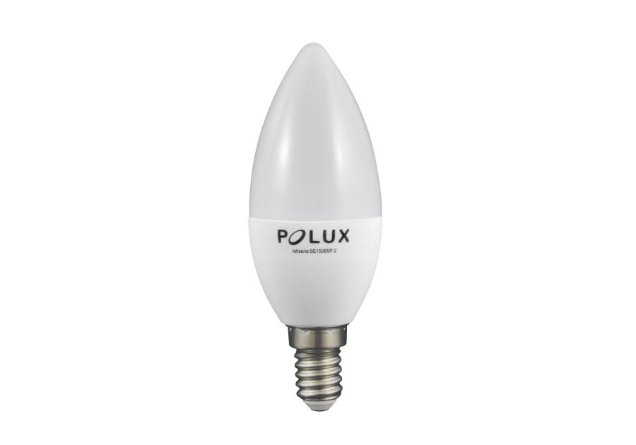 Zdjęcie: Żarówka LED C37 E14 6,3 W 560 lm pc+aluminium POLUX