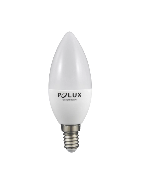 Zdjęcie: Żarówka LED C37 E14 6,3 W 560 lm pc+aluminium POLUX