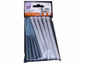 Kołek szybkiego montażu 8x120 mm z lejkiem - 5 szt..SILA