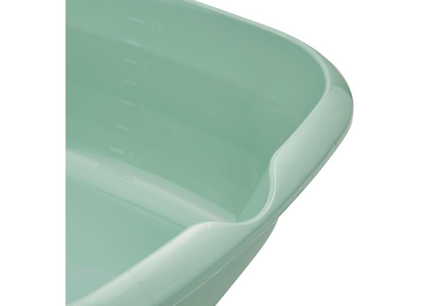 Zdjęcie: Miska kwadratowa Bjork z wylewką 8 L nordic green KEEEPER