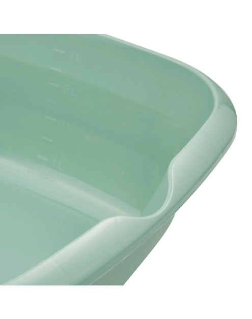 Zdjęcie: Miska kwadratowa Bjork z wylewką 8 L nordic green KEEEPER