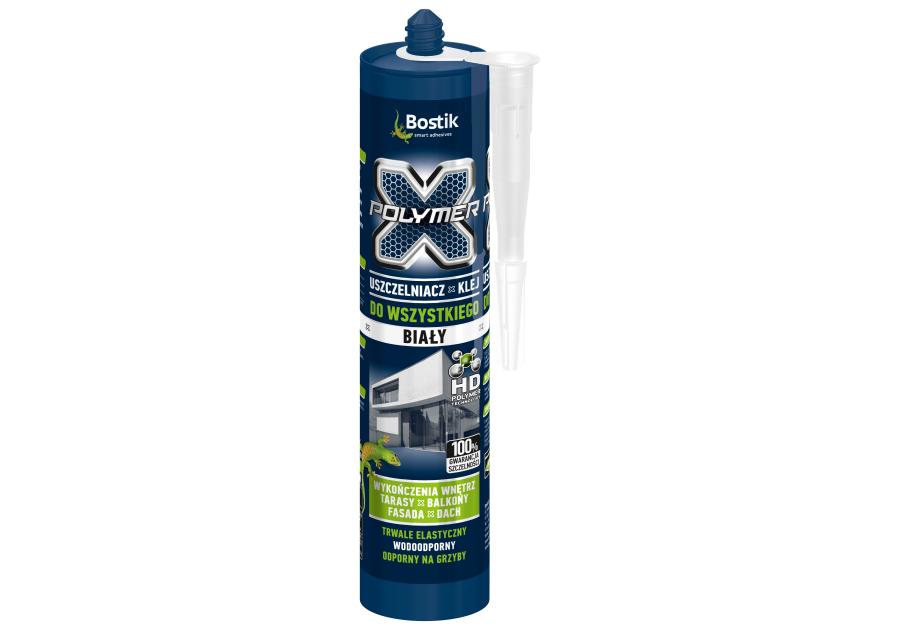 Zdjęcie: Uszczelniacz klej do wszystkiego X-Polymer biały 290 ml BOSTIK