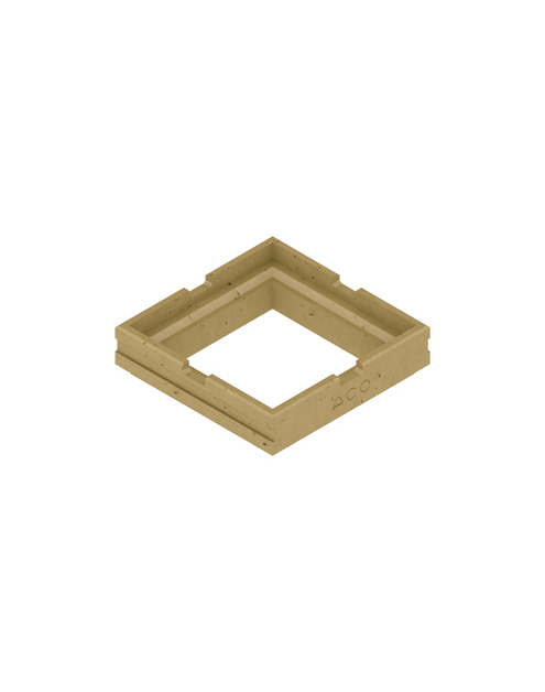 Zdjęcie: Element wyrównawczy z polimerobetonu do wpustu podwórzowego Gala ACO