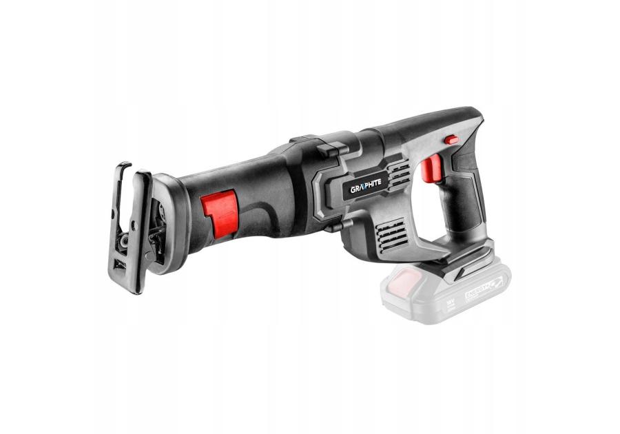 Zdjęcie: Pilarka szablowa akumulatorowa energy + 18v li-lon bez akumulatora GRAPHITE