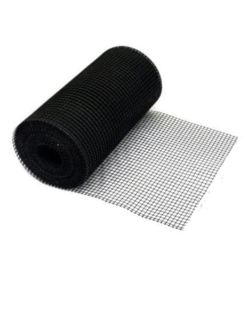 Zdjęcie: Siatka ogrodzeniowa rabatowa 1,5 x 1,5 cm plastikowa czarna 60 x 5000 cm POLGAR